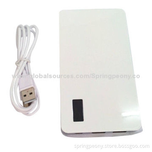 2 USB Power Bank for Tablet PCs and Smartphones with TF Card Reader Function